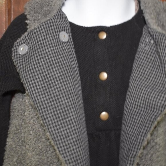 Zara Baby Vest  2-3 Years Gray Fluffy - Picture 4 of 11